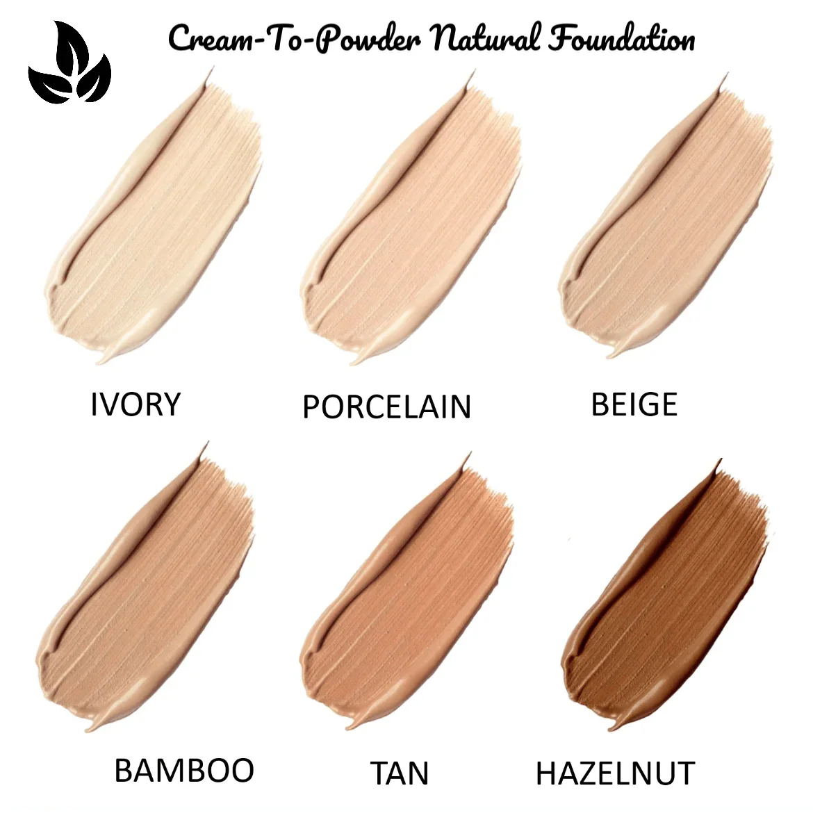 Cream-To-Powder Natural Foundation (BEIGE) (25g 0.9oz.) - Private Label Face Makeup